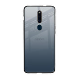 Smokey Grey Color Oppo F11 Pro Glass Back Cover Online