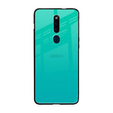 Cuba Blue Oppo F11 Pro Glass Back Cover Online