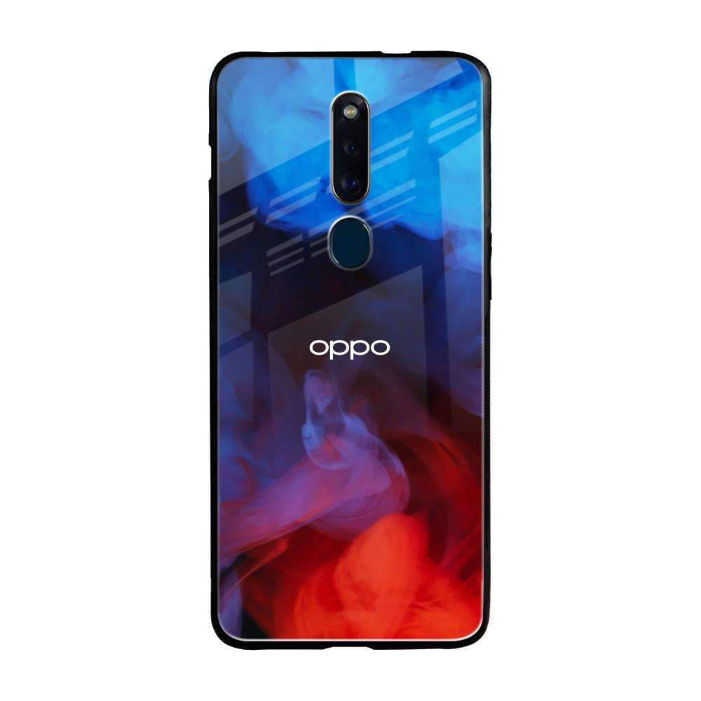 Dim Smoke Oppo F11 Pro Glass Back Cover Online