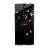 Fly Butterfly Oppo F11 Pro Glass Back Cover Online