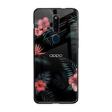 Tropical Art Flower Oppo F11 Pro Glass Back Cover Online