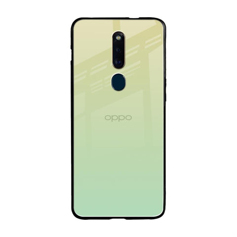 Mint Green Gradient Oppo F11 Pro Glass Back Cover Online