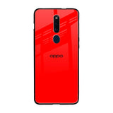Blood Red Oppo F11 Pro Glass Back Cover Online