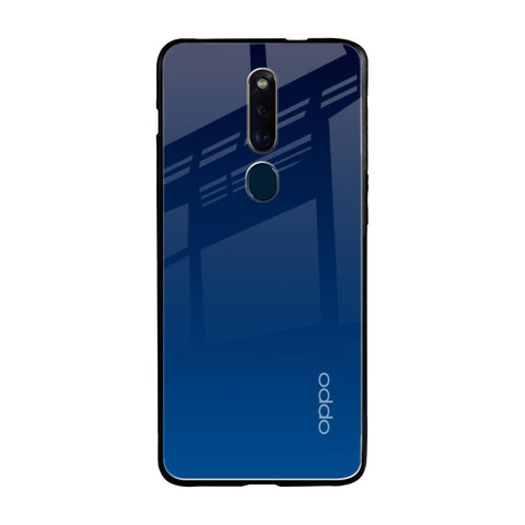 Very Blue Oppo F11 Pro Glass Back Cover Online