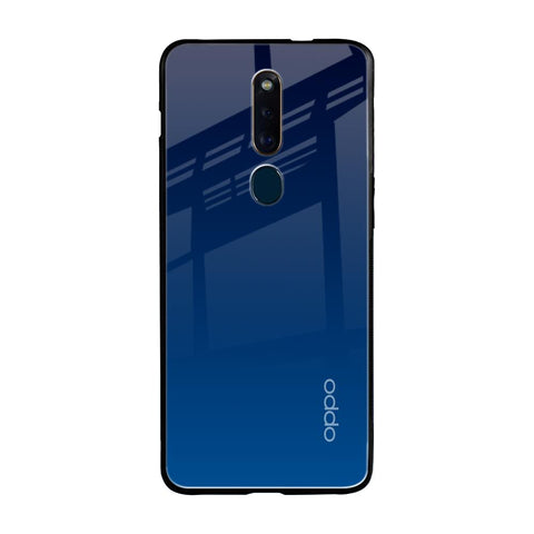 Very Blue Oppo F11 Pro Glass Back Cover Online