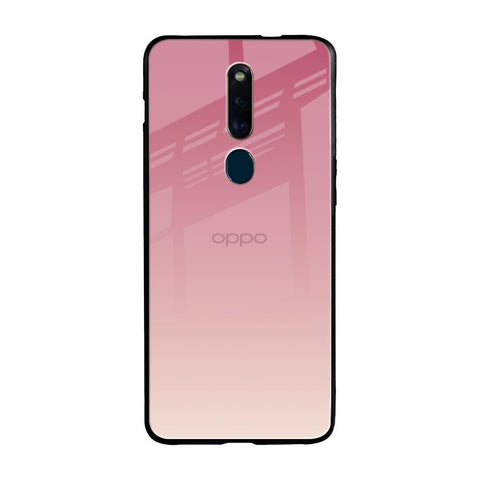 Blooming Pink Oppo F11 Pro Glass Back Cover Online