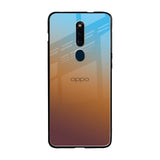 Rich Brown Oppo F11 Pro Glass Back Cover Online