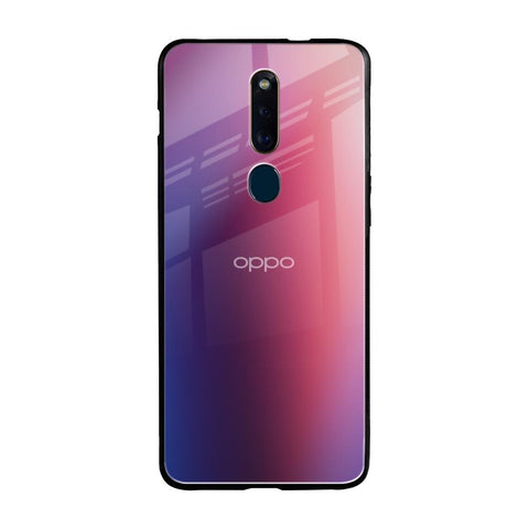 Multi Shaded Gradient Oppo F11 Pro Glass Back Cover Online