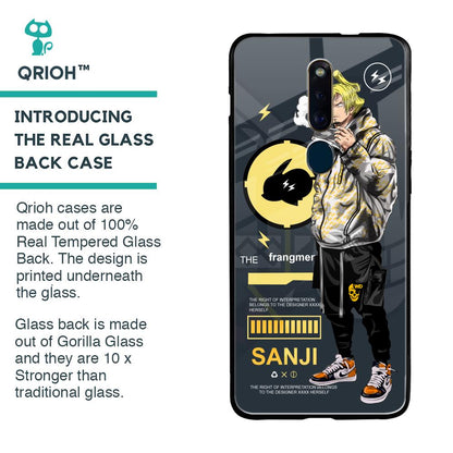 Cool Sanji Glass Case for Oppo F11 Pro