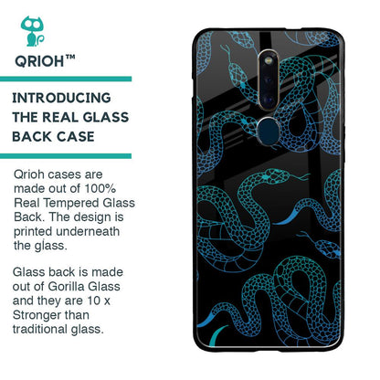 Serpentine Glass Case for Oppo F11 Pro