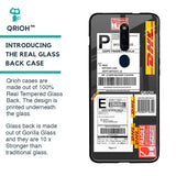 Cool Barcode Label Glass case For Oppo F11 Pro