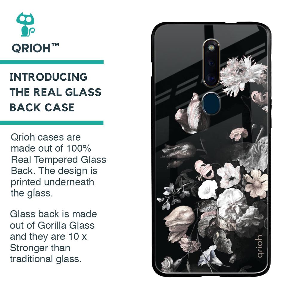 Artistic Mural Glass Case for Oppo F11 Pro