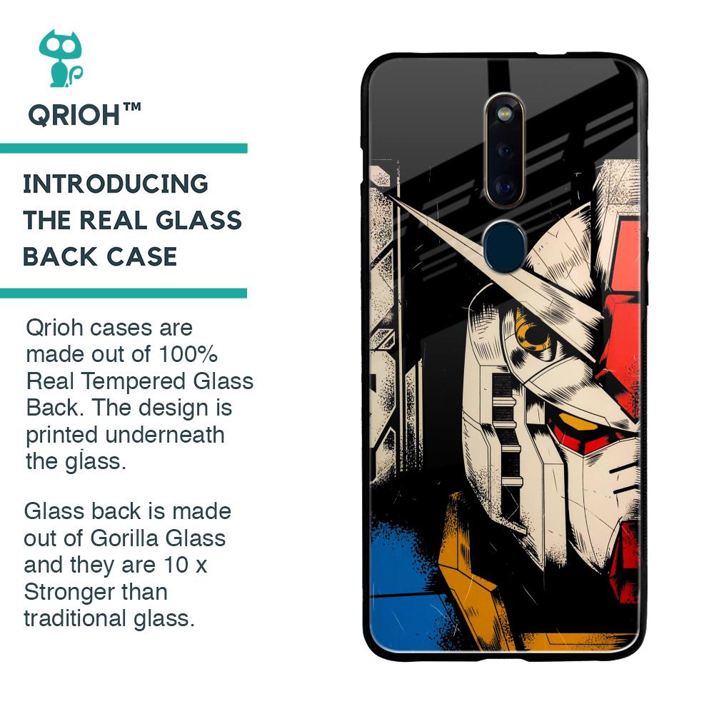 Transformer Art Glass Case for Oppo F11 Pro