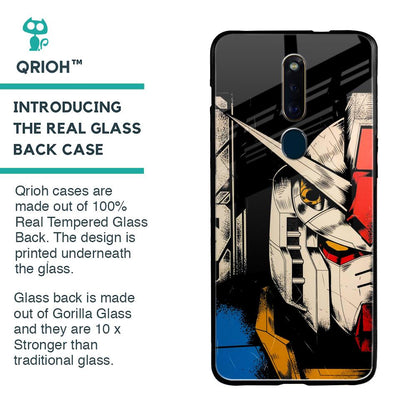 Transformer Art Glass Case for Oppo F11 Pro