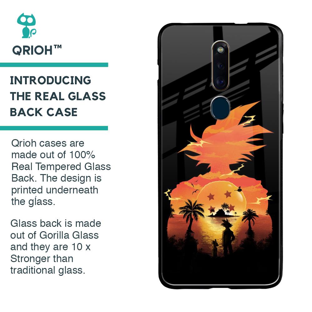 Japanese Paradise Glass Case for Oppo F11 Pro