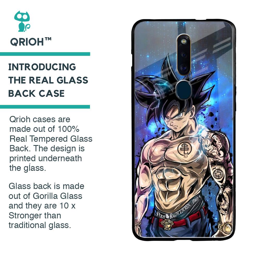 Branded Anime Glass Case for Oppo F11 Pro