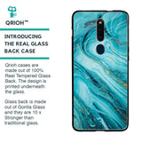 Ocean Marble Glass Case for Oppo F11 Pro