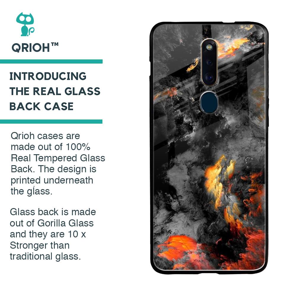 Lava Explode Glass Case for Oppo F11 Pro