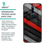 Soft Wooden Texture Glass Case for Oppo F11 Pro