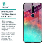 Colorful Aura Glass Case for Oppo F11 Pro