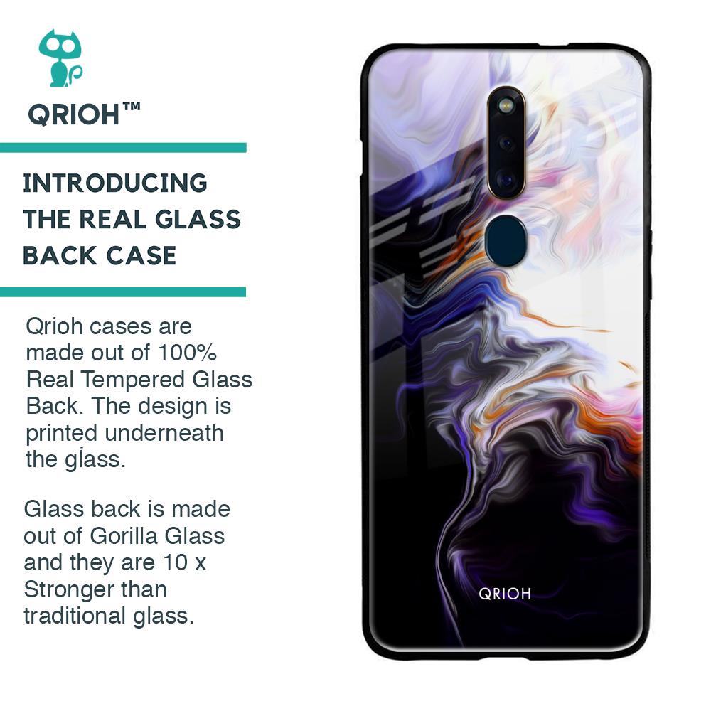 Enigma Smoke Glass Case for Oppo F11 Pro