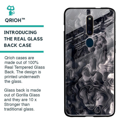 Cryptic Smoke Glass Case for Oppo F11 Pro