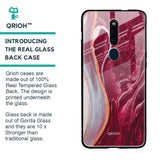 Crimson Ruby Glass Case for Oppo F11 Pro