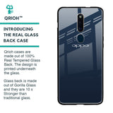 Overshadow Blue Glass Case For Oppo F11 Pro