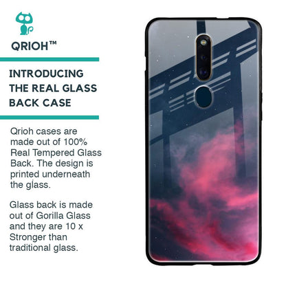 Moon Night Glass Case For Oppo F11 Pro
