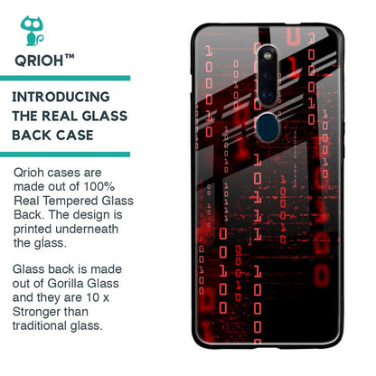 Let's Decode Glass Case For Oppo F11 Pro