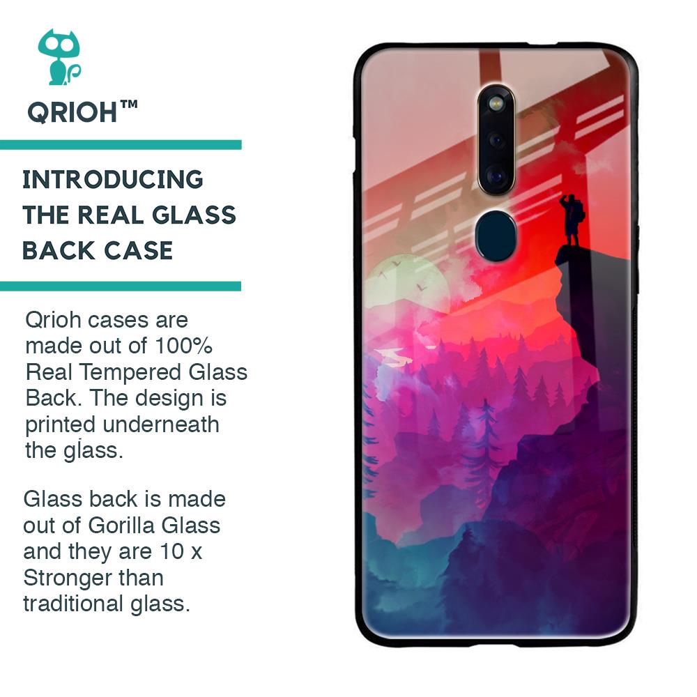 Dream So High Glass Case For Oppo F11 Pro