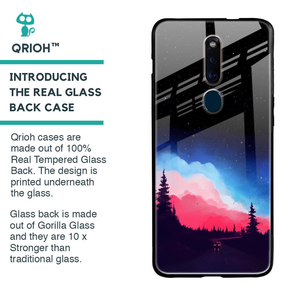 Drive In Dark Glass Case For Oppo F11 Pro