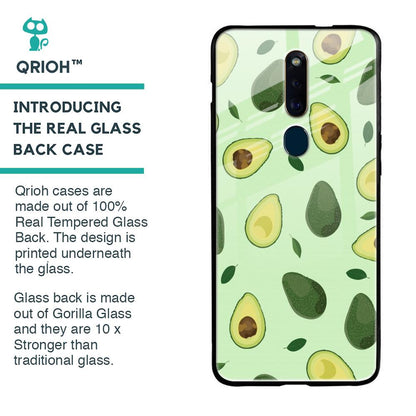 Pears Green Glass Case For Oppo F11 Pro