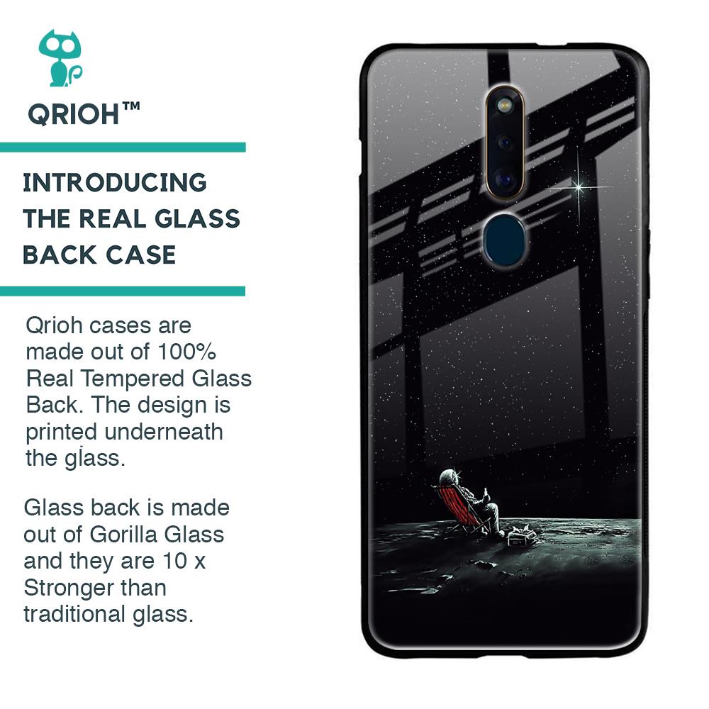 Relaxation Mode On Glass Case For Oppo F11 Pro