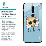 Adorable Cute Kitty Glass Case For Oppo F11 Pro