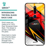 Race Jersey Pattern Glass Case For Oppo F11 Pro