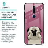 Funny Pug Face Glass Case For Oppo F11 Pro