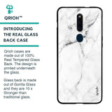 Modern White Marble Glass case for Oppo F11 Pro