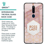 Boss Lady Glass Case for Oppo F11 Pro