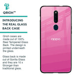 Pink Ribbon Caddy Glass Case for Oppo F11 Pro