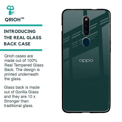 Olive Glass Case for Oppo F11 Pro