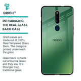 Green Grunge Texture Glass Case for Oppo F11 Pro