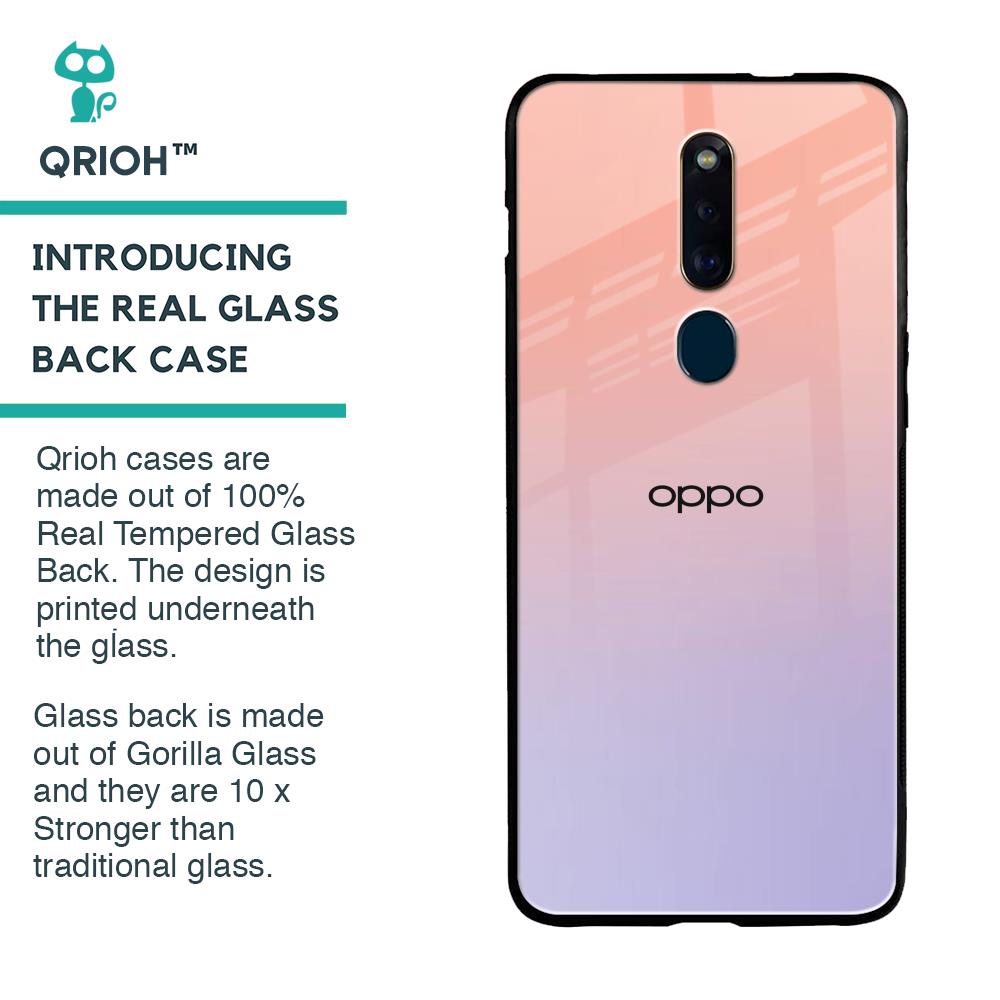 Dawn Gradient Glass Case for Oppo F11 Pro