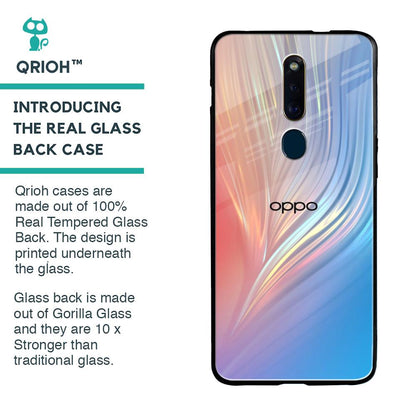 Mystic Aurora Glass Case for Oppo F11 Pro