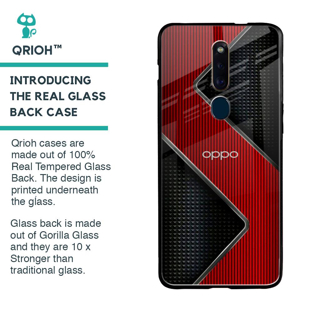 Art Of Strategic Glass Case For Oppo F11 Pro