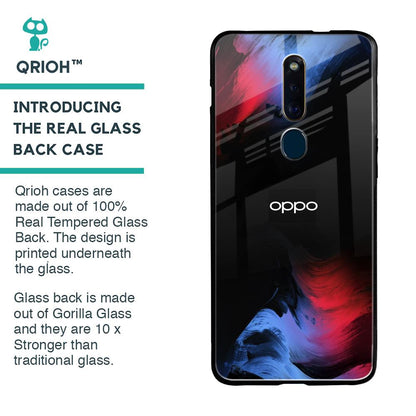 Fine Art Wave Glass Case for Oppo F11 Pro