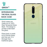 Mint Green Gradient Glass Case for Oppo F11 Pro