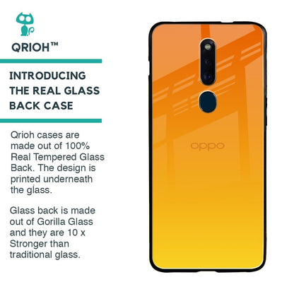 Sunset Glass Case for Oppo F11 Pro