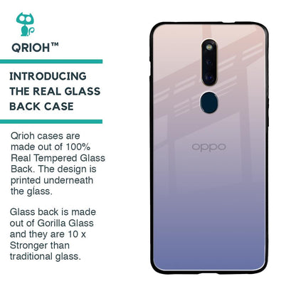 Rose Hue Glass Case for Oppo F11 Pro