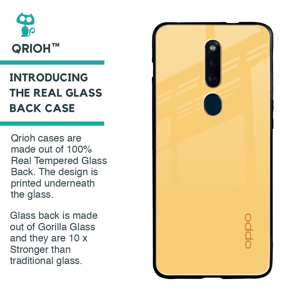 Dandelion Glass Case for Oppo F11 Pro